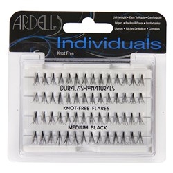 Extensions - Individual - Medium Black - Knot Free Flares